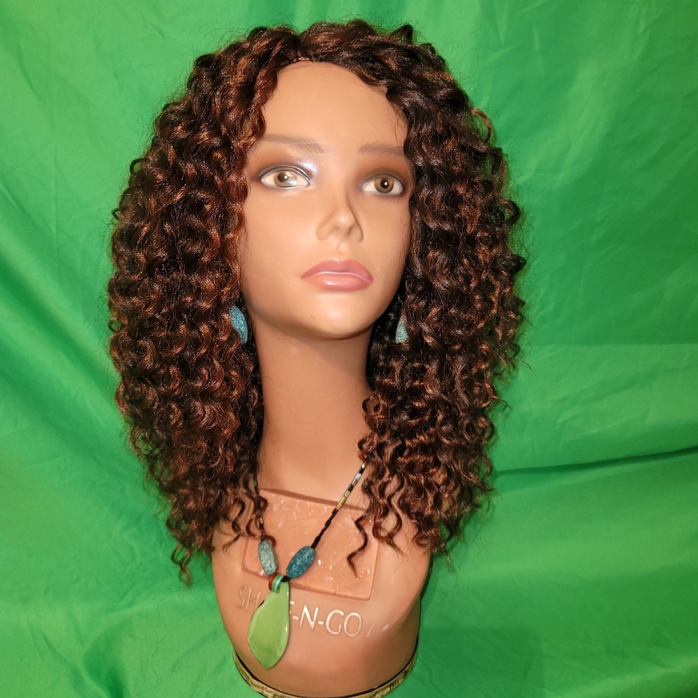 New Handmade Crochet Wig color #4/30